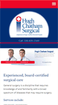 Mobile Screenshot of hughchathamsurgical.com
